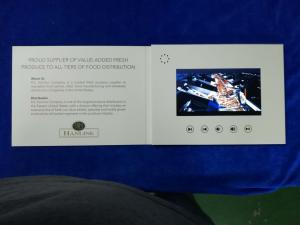China Innovative Video Card Mailer Lcd Screen For Food Distribution wholesale