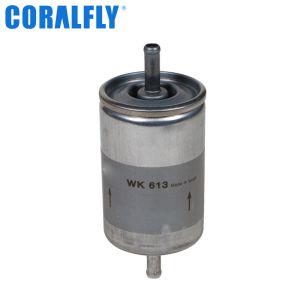 InLine Fuel Filter WK613 Mann Fuel Filter For Backhoe Loader Diesel Engine