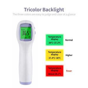 China Baby Adult IR Forehead LCD Infrared Thermometer wholesale