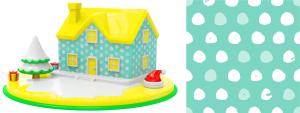 China Baby Puzzle Silicone Housing Construction Toys Children'S Creative Housing Silicone Model wholesale