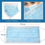 Anti Bacteria Disposable Face Mask Blue And White Environment Friendly