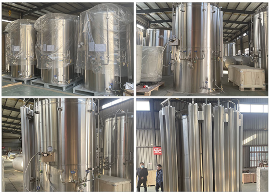 ASME Industrial Stainless Steel Liquid l Cryogenic Storage Tank