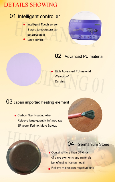 Beauty Salon FIR Far Infrared Sauna Dome for Detoxification 100V-120V