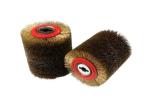 100 X 120mm Industrial Steel Wire Curved Wood Polishing Brush Roller