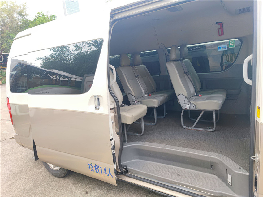 5.5m Second Hand Mini Van King Long XMQ6112 Used 14 Passenger Bus