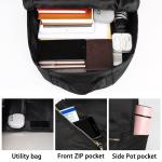 Factory wholesale custom logo backpack fashion leisure waterproof school bags