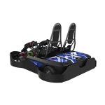 Indoor Double Seater Go Kart 3.5kw Junior Racing Go Kart 43mm Terrain Clearance