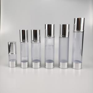 China 30ml Lotion Press Bottle of Cosmetic Vacuum Bottle with PMMA Cap wholesale