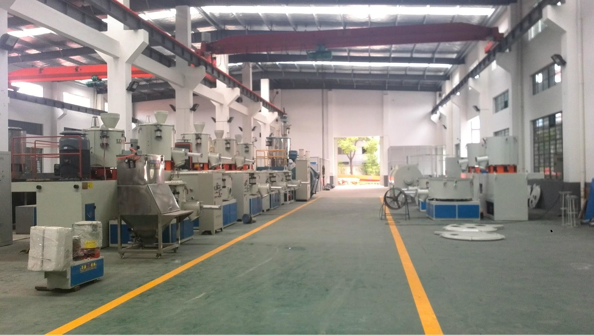 Electric Control System PVC Mixer Machine Customized Voltage Double Sealed Lid