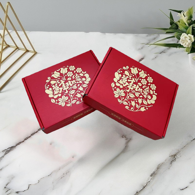 170g Kraft Airplane Box Foldable Shipping Boxes For Cosmetics Clothing