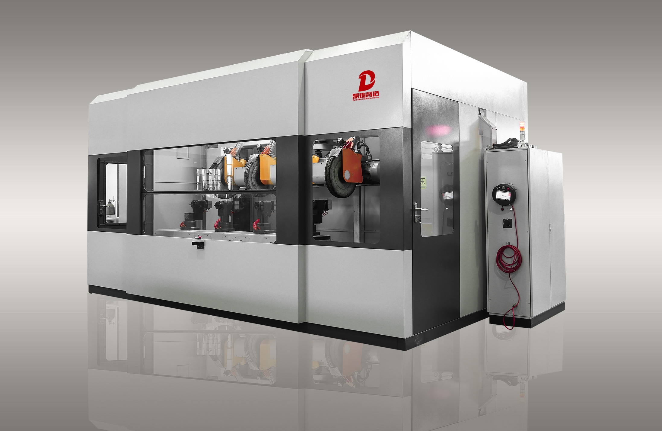Automatic CNC Brass Tap Faucets Metal Polishing Machine 6 Axis