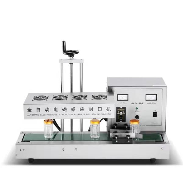 1000w 20pcs / Min Automatic Induction Sealing Machine For Bottle