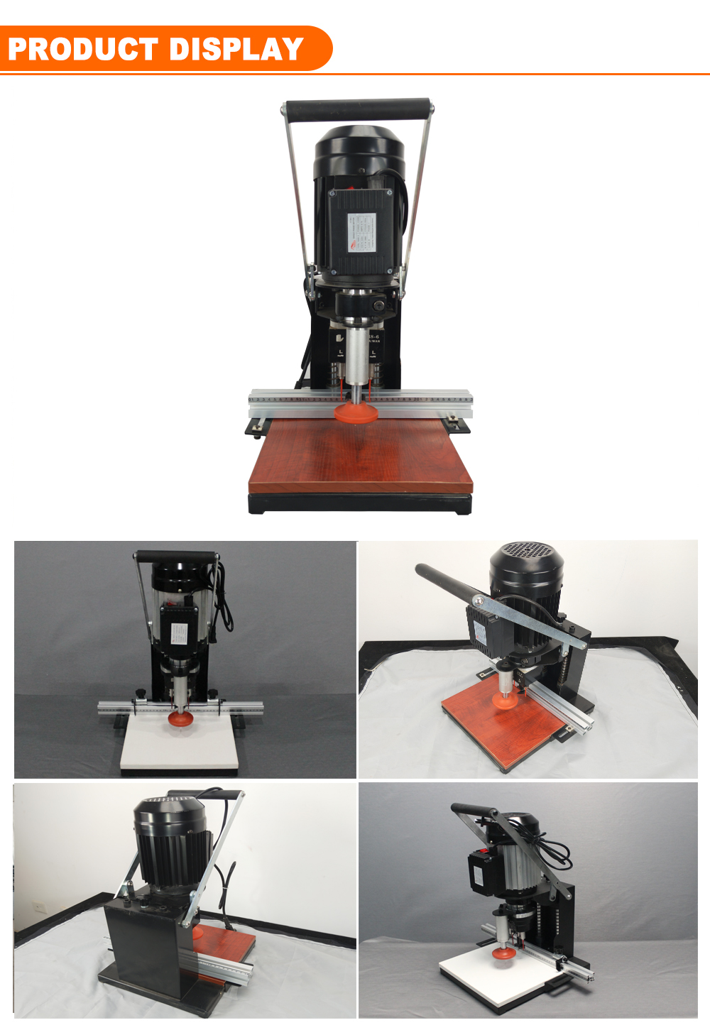 Portable Hinged Drill for Precision Furniture Cabinet Door Drilling 380mm*400mm*620mm