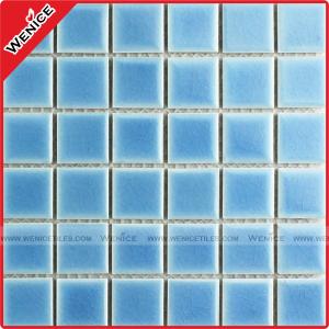 China Manufacturer variable blue pool mosaic tile wholesale