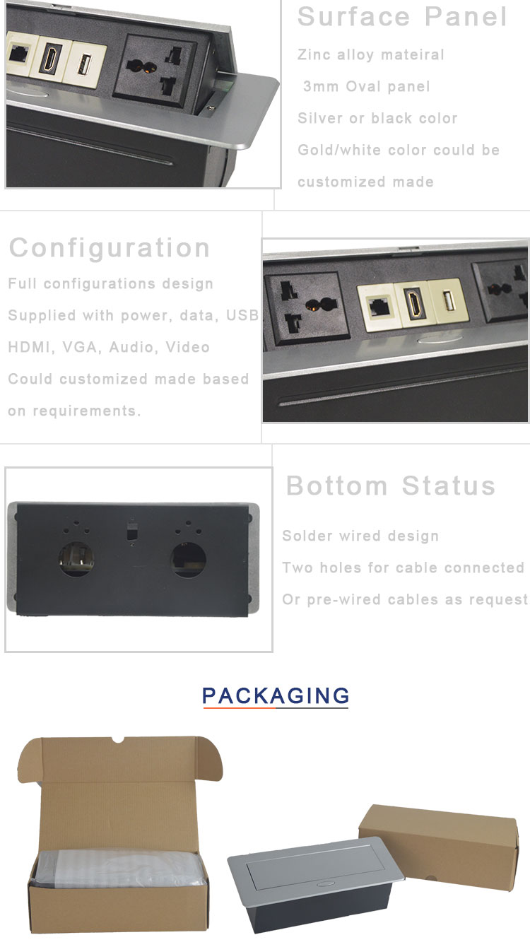 5v desk top pop up usb charging /table top pop up usb charging socket for office desk