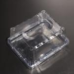Clear Disposable PET Plastic Food Containers With Lid BPA Free