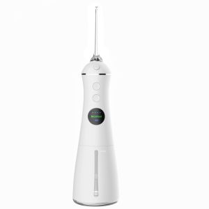 China IPX7 Rechargeable Oral Irrigator 300mL , Portable Water Flosser For Teeth Cleaning wholesale