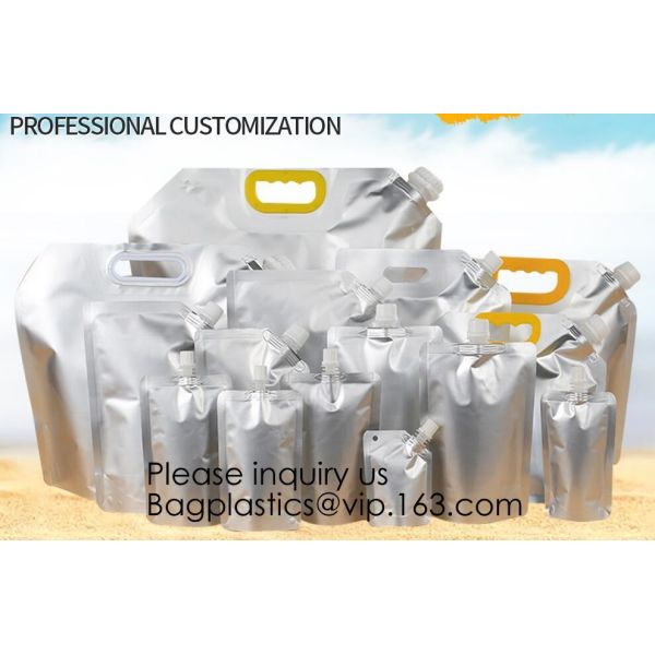500ml Spouted Bag Laundry Detergent Liquid Pouch Aluminum Foil Spout Pouch,transparent spouted bag liquid water bags pac
