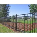 Galvanized Steel Wrought Iron Fence Welded Wire Fence 6x6 For Garden