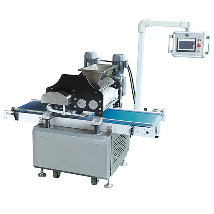Multifunctional 100kg/h Cookie Making Machine Wire Cut Cookie Depositor