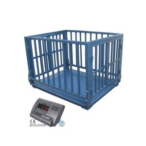 China Steel Livestock Weighing Scales Electronic 1000KG Diamond Plate OIML III wholesale