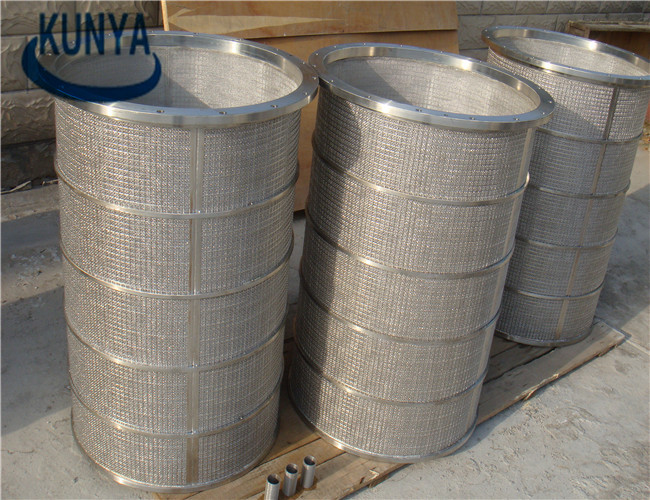 Hastelloy Stainless Steel Filter Element Five Layers 12mm Cone