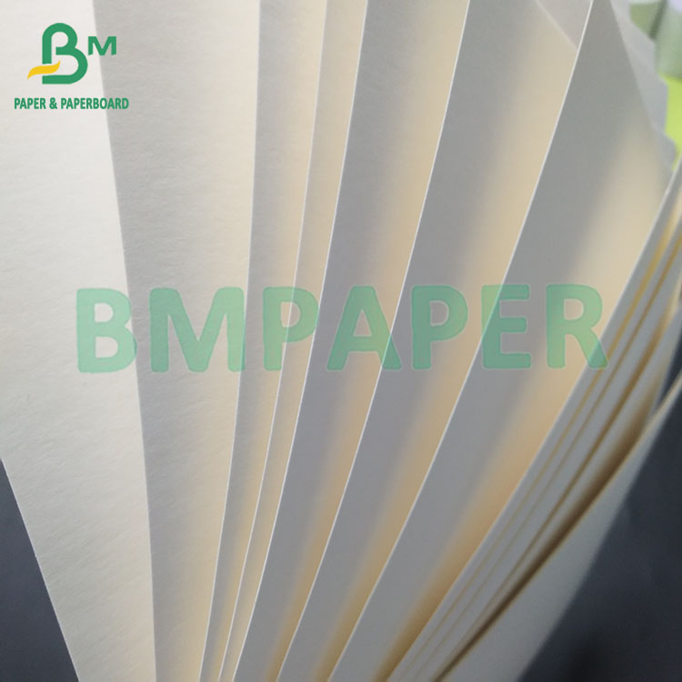 1.2MM Natural White Good Printing Water Absorbent Blotter Paper For Coaster