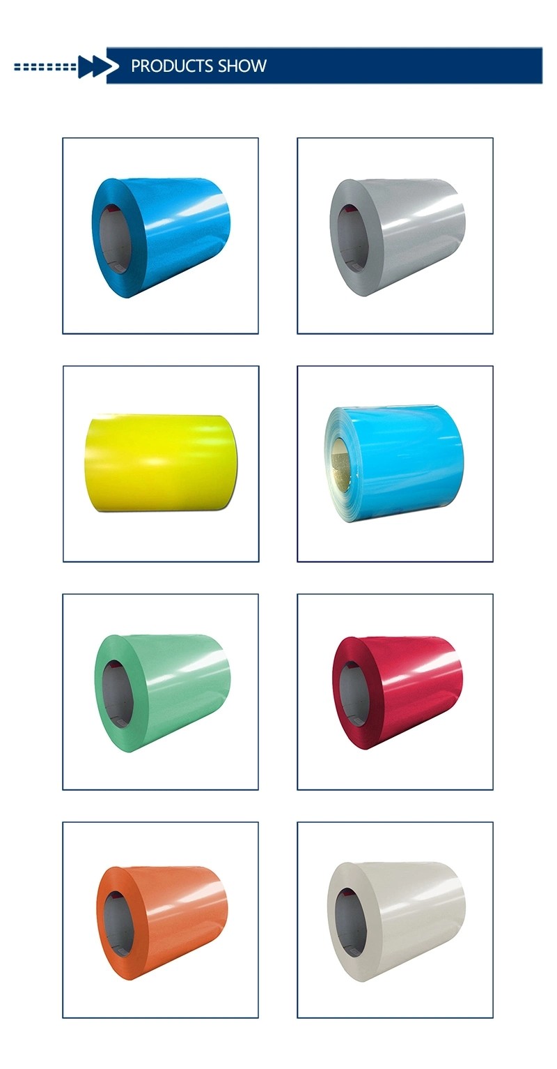 EN10147 PPGI Coil Price In China Prepainted Galvanized Sheel Coil 275g/M2 Zinc Coated