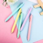 Minimalist Office Creative Gel Ink Pen Macaron Press Pen Sweet Colors Gift Gel