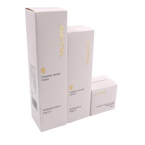 China Skin Care Cosmetic Packaging Boxes Personalized Matt Lamination 48mmx48mmx160mm wholesale