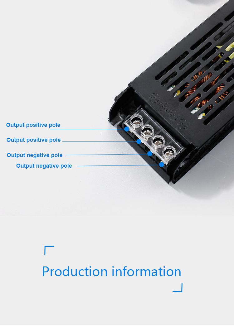 Constant Voltage Power LED Switch Driver 12V 24V 60W 100W 150W 200W 250W 300W 400W