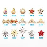 Hot NEW Wholesale Alloy Jewelry 3D Nail Art Jewelry Nail rhinestones Sticker