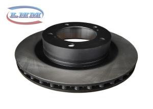 China Black Steel Car Brake Parts , Toyota Sequoia USK60 USK65 Rotor Brake Disc 43512 0C020 wholesale