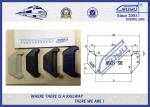 Reinforced Virgin Material Nylon PA 66 Rail Guide Plate Rail Fastening Parts