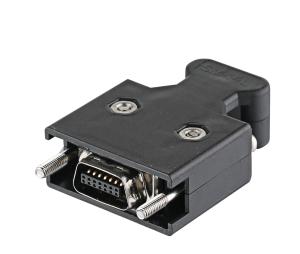 China 3M Male Straight 50 Pin SCSI Connector 2.54mm Pitch Solder Type Cable Mount wholesale