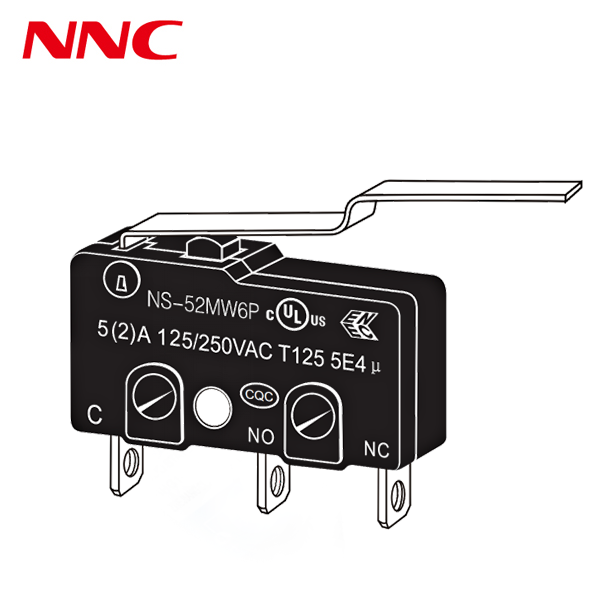 China NNC Dustproof Microswitch NS 2mm gap Series with different kinds of lever High-Speed and Accurate Switch for Industrial Automation wholesale