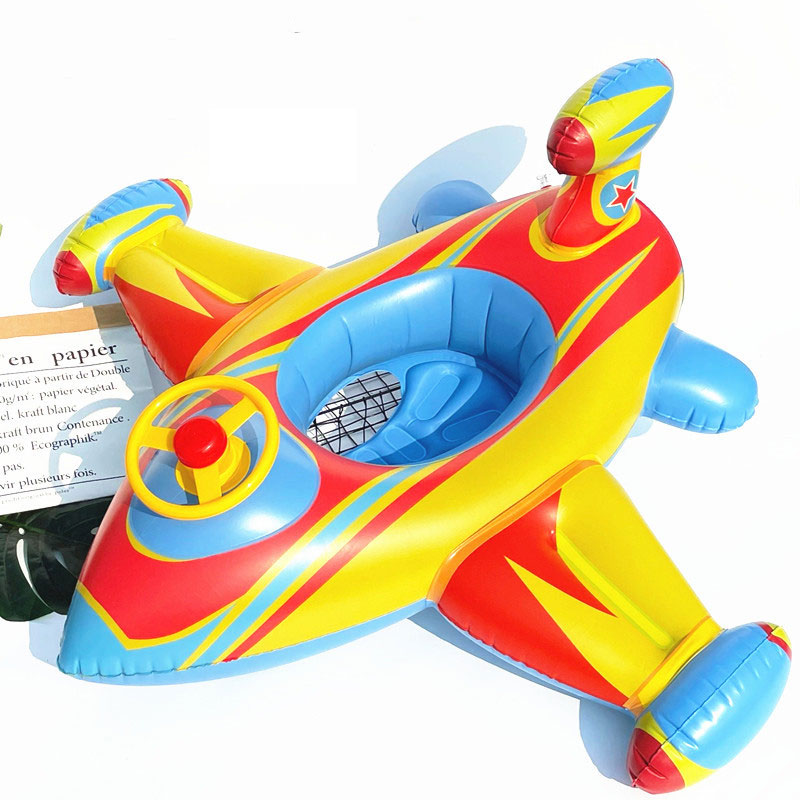 Fun and Educational Pool Float Tubes for Kids Cute Patterned Airship Design Ages 5-7