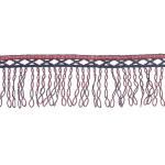 Eco Friendly Long 4 Grade Polyester Silk Fringe Trim