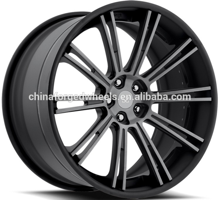 Gloss Black Customized Alloy Rims 22 For Ferrari California / 22 inch 2-PC Forged Alloy Rims