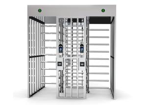 China IP45 SS316 0.2S Full Height Turnstiles 40W ISO With Mechanical Rotating wholesale