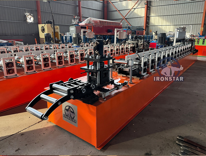 Triangle angle bead channel roll forming machine in UAE Angle bead roll forming machine | Corner bead production line | Triangle angle bead channel
