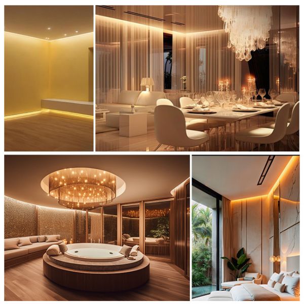 8mm Width Flexible IP65 LED Strip Light Indoor And Outdoor Neon LED Light Strip