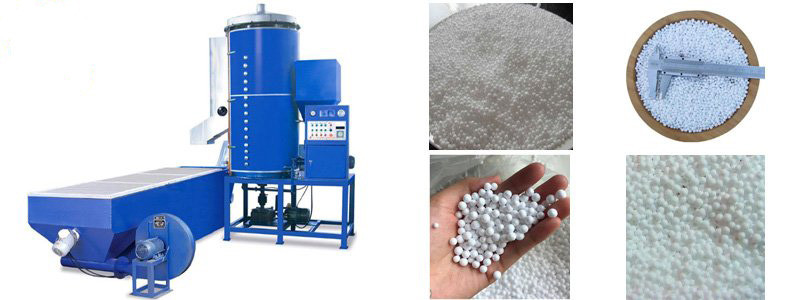 EPS Pre Expander Machine For Expanded Polystyrene Foam Products
