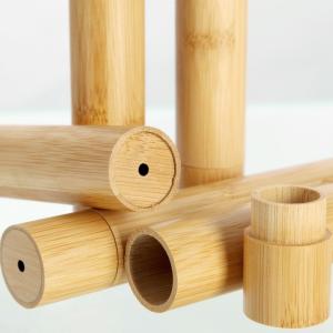 China ODM Bamboo Toothbrush Case Eco Friendly Sustainable 210mm Length wholesale