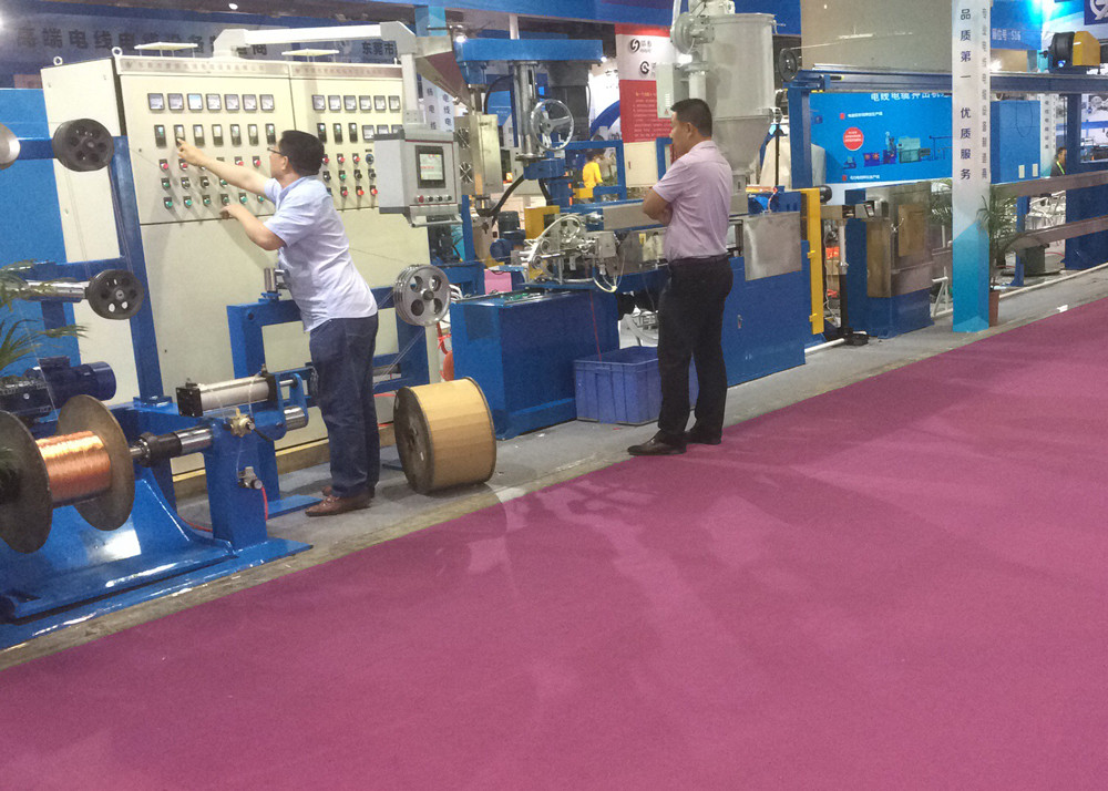 Electrical Cable Plastic Wire Winding Machine Cutting Extrusion Wire Bunching Machine