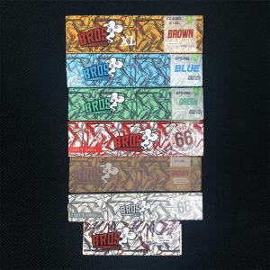 China Custom Flavor Smoking Rolling Paper Slow Burn Rate With Medium Thickness wholesale