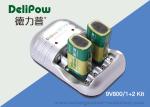 9V 800mAh Rechargeable Battery Kit , 6F22 Rechargeable Battery With Charger