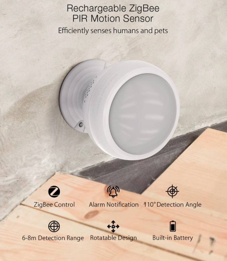 Tuya Wifi Wireless Infrared Pir Human Body Motion Detector Sensor Real-time App Push Alarm For Smart Home Security Alarm