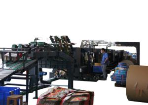 China Suger And Tea Paper Bag Manufacturing Machine With Longitude Seam Gluing Unit wholesale