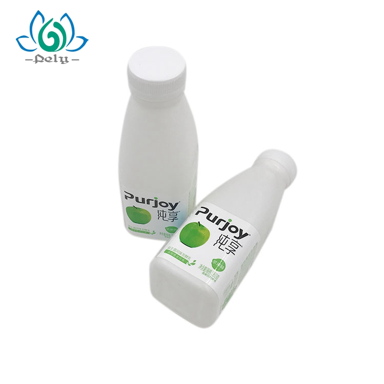 PVC Adhesive Fresh Food Label Printing For Milk Bottle Label Sticker